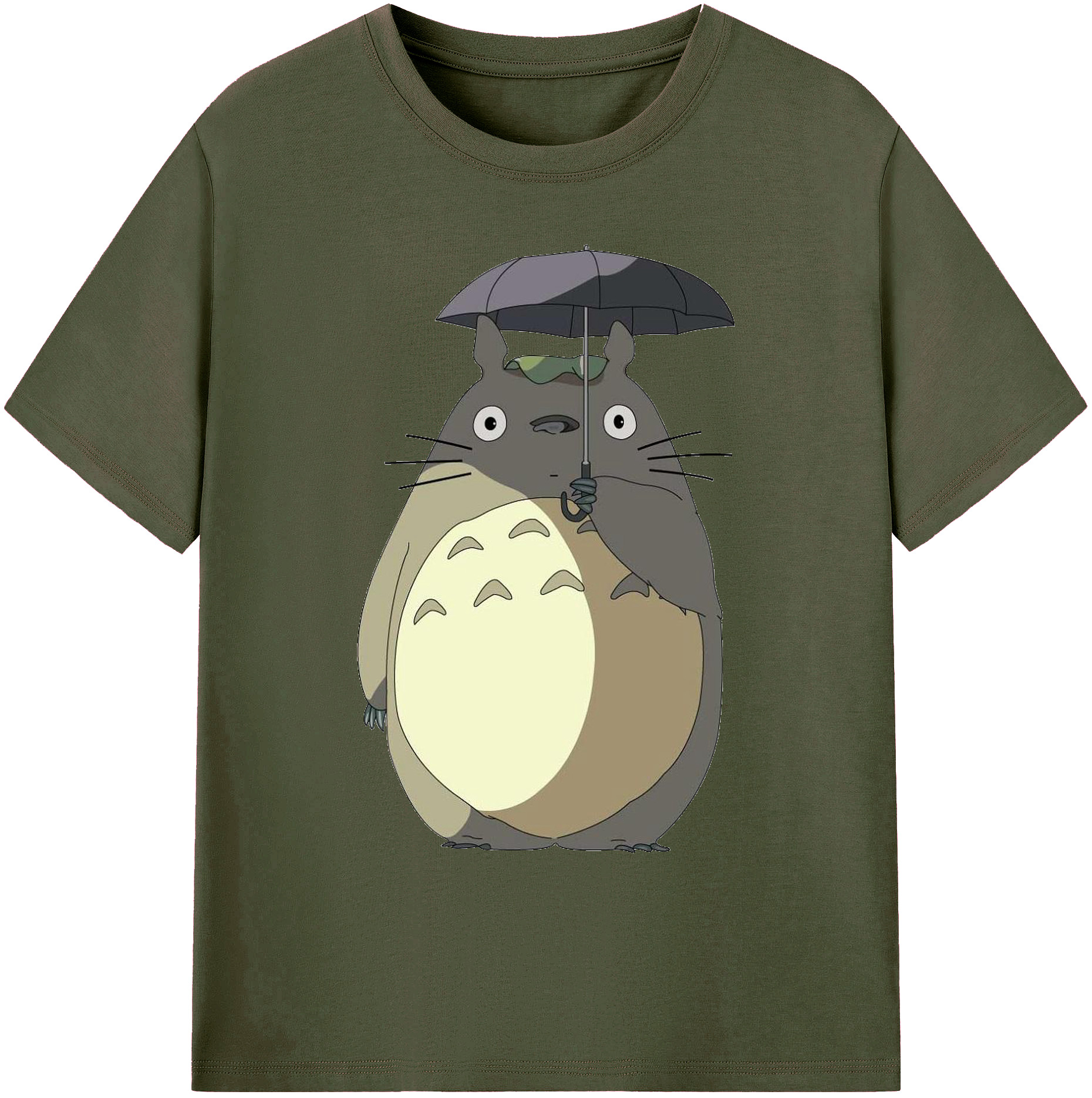 （画像用） となりのトトロ 草壁メイ 草壁サツキ My Neighbor Totoro Satsuki Kusakabe Mei Kusakabe 綿100％ メンズ半袖Tシャツ｜肌触りやわらか＆通気性